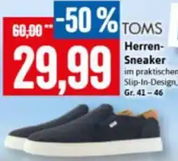 Stolz TOMS Herren-Sneaker Angebot