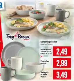 Stolz Tony Brown Keramikgeschirr Angebot