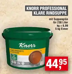 EDEKA Foodservice Knorr professional klare rindsuppe Angebot