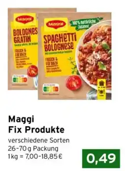 CAP Markt Maggi Fix Produkte Angebot