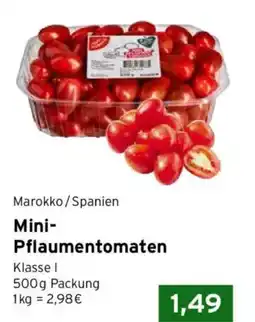 CAP Markt Mini-Pflaumentomaten Angebot