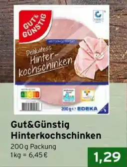 CAP Markt Gut&Günstig Hinterkochschinken Angebot