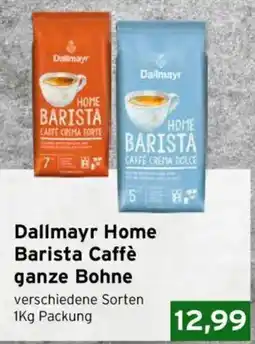 CAP Markt Dallmayr Home Barista Caffè ganze Bohnen Angebot