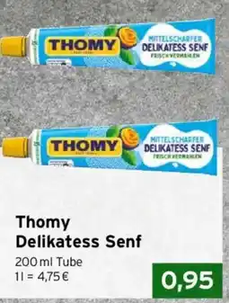 CAP Markt Thomy Delikatess Senf Angebot