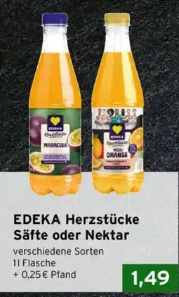 CAP Markt EDEKA Herzstücke Säfte oder Nektar Angebot