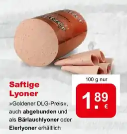 CAP Markt Saftige Lyoner Angebot