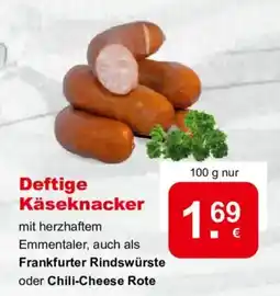 CAP Markt Deftige Käseknacker Angebot