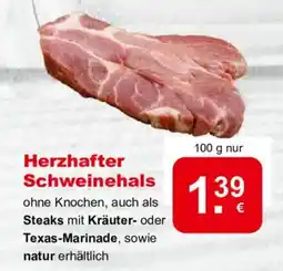 CAP Markt Herzhafter Schweinehals Angebot