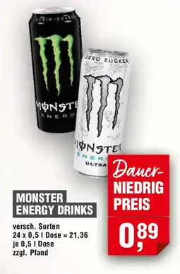 EDEKA Foodservice Monster energy drinks Angebot
