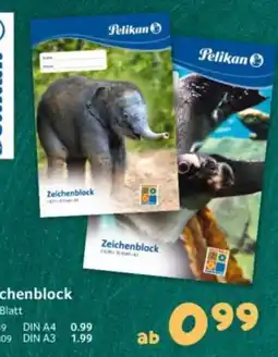 Selgros Pelikan Zeichenblock Angebot