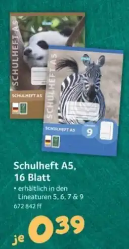 Selgros Schulheft A5 Angebot