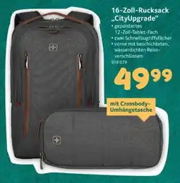Selgros 16-Zoll-Rucksack „CityUpgrade“ Angebot