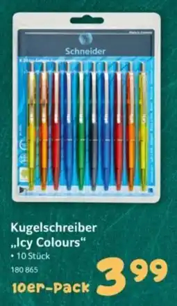 Selgros Schneider Kugelschreiber „Icy Colours“ Angebot