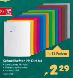 Selgros Schnellhefter PP, DIN A4 Angebot