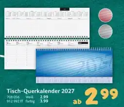 Selgros Tisch-Querkalender 2027 Angebot