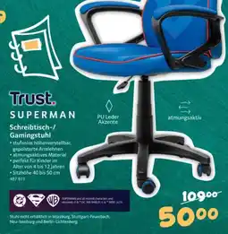 Selgros Trust. SUPERMAN Schreibtisch-/Gamingstuhl Angebot