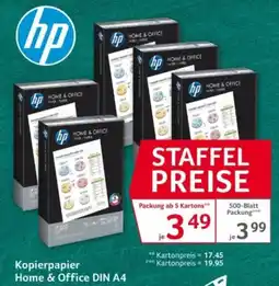 Selgros hp Kopierpapier Home & Office DIN A4 Angebot