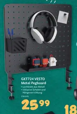 Selgros GXT724 VESTO Metal Pegboard Angebot