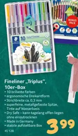 Selgros STAEDTLER Fineliner "Triplus" Angebot