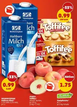 PENNY Weihenstephan Haltbare Milch Angebot