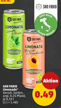 PENNY SAN FABIO Limonade Angebot