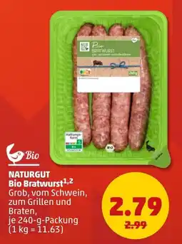 PENNY NATURGUT Bio Bratwurst Angebot