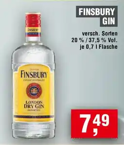 EDEKA Foodservice Finsbury gin Angebot