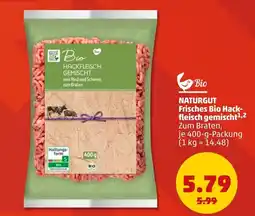 PENNY NATURGUT Bio Hackfleisch gemischt Angebot