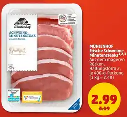 PENNY MÜHLENHOF Schweine-Minutensteak Angebot