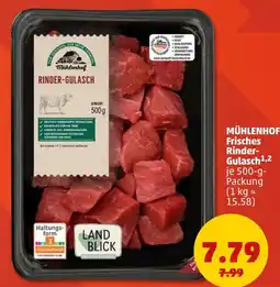 PENNY Mühlenhof Frisches Rinder-Gulasch Angebot
