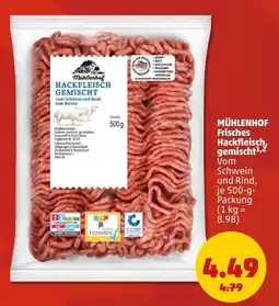 PENNY Mühlenhof Hackfleisch Gemischt Angebot