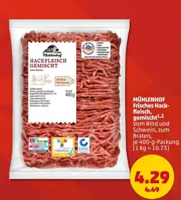 PENNY Mühlenhof Frisches Hackfleisch, gemischt Angebot