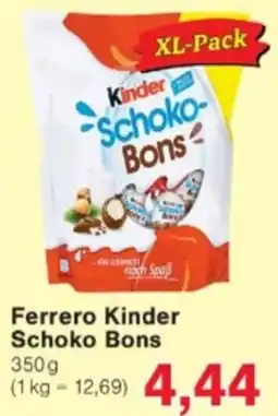 Jawoll Ferrero Kinder Schoko Bons Angebot
