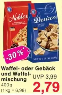 Jawoll Nobles oder Desiree Waffel- oder Gebäck- und Waffel-mischung Angebot