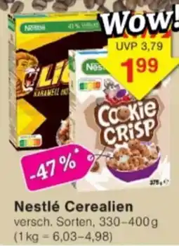 Jawoll Nestlé Cerealien Angebot