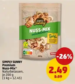 PENNY SIMPLY SUNNY Premium Nuss-Mix* Naturbelassen Angebot