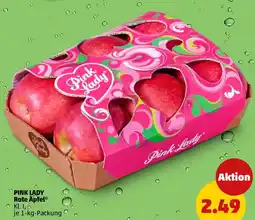 PENNY PINK LADY Rote Äpfel Angebot