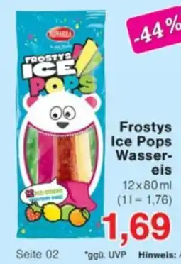 Jawoll Frostys Ice Pops Wasser-eis Angebot
