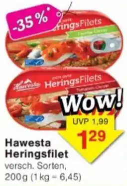Jawoll Hawesta Heringsfilet Angebot