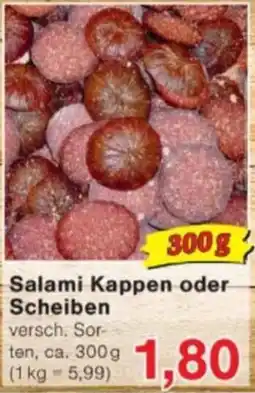 Jawoll Salami Kappen oder Scheiben Angebot