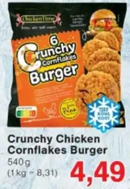 Jawoll Crunchy Chicken Cornflakes Burger Angebot