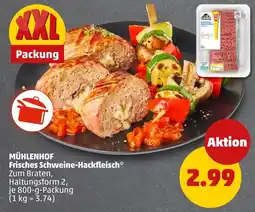 PENNY MÜHLENHOF Frisches Schweine-Hackfleisch Angebot