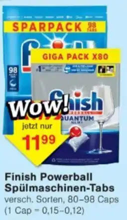 Jawoll Finish Powerball Spülmaschinen-Tabs Angebot