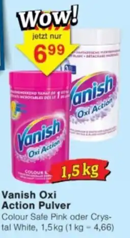 Jawoll Vanish Oxi Action Pulver Angebot