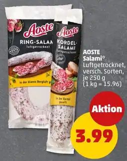 PENNY Aoste Salami Angebot
