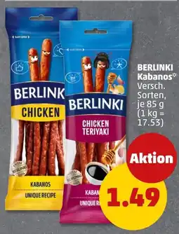 PENNY BERLINKI Kabanos Angebot