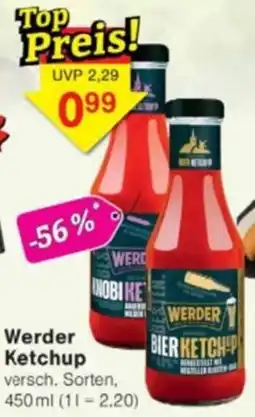 Jawoll Werder Bier Ketchup Angebot