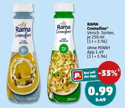 PENNY Rama Cremefine Angebot