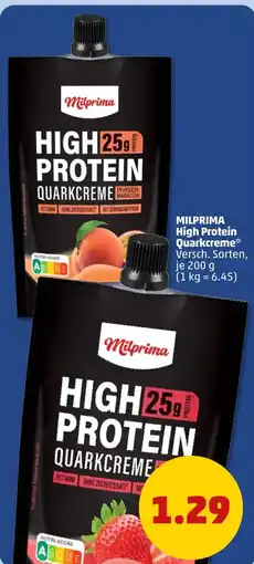 PENNY Milprima High Protein Quarkcreme Angebot