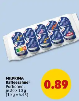 PENNY MILPRIMA Kaffeesahne* Angebot